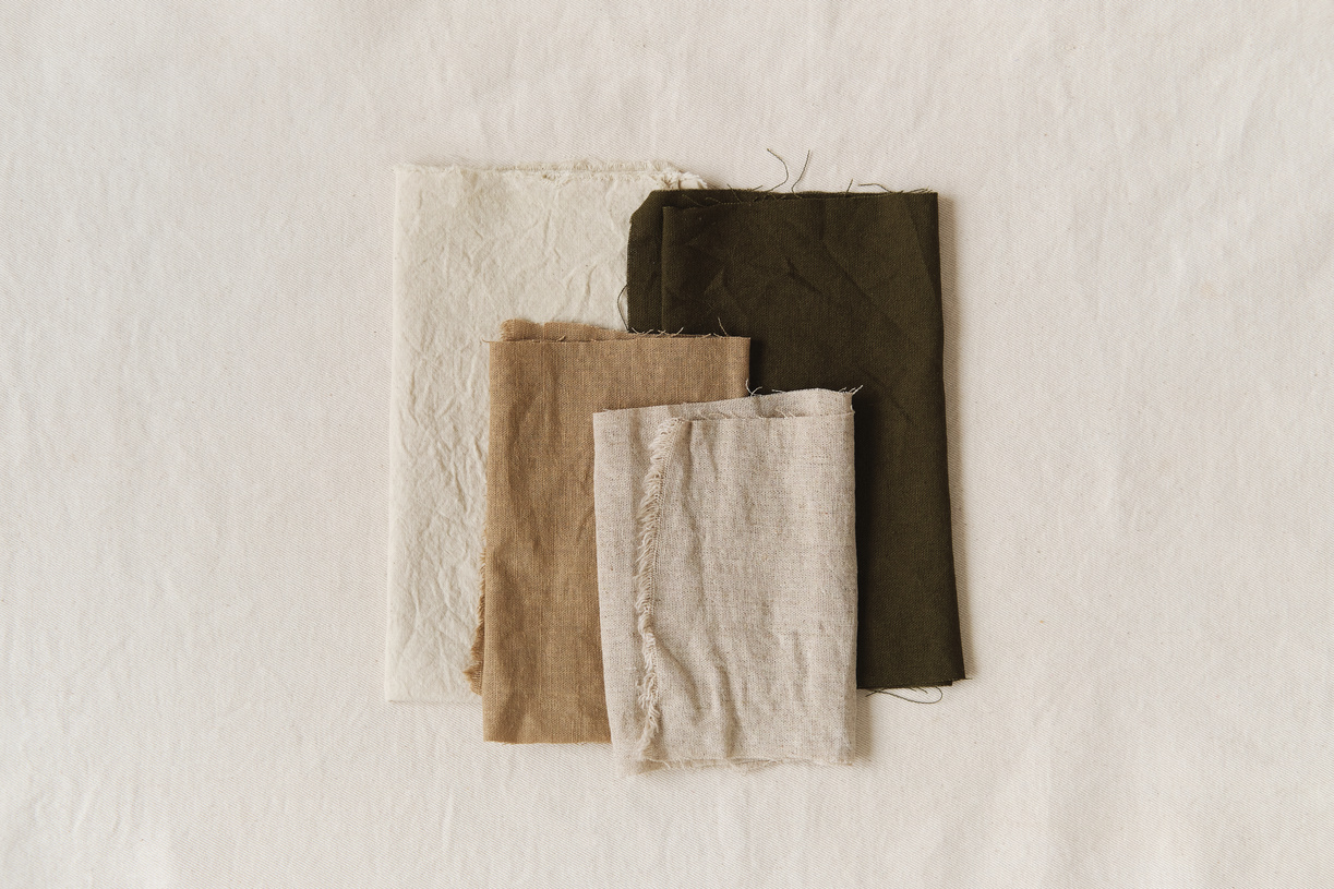 Assorted Neutral Linen Cloths